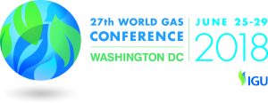 World Gas Conference 2018 logo